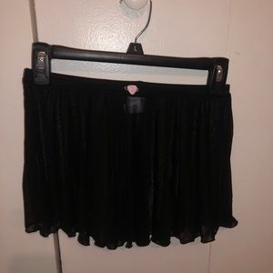 NWT black DANSKIN leotard and skirt